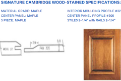 Signature-Cambridge-Wood-Stained-Specifications