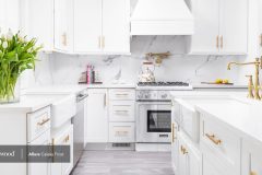 Fabuwood Cabinetry Allure Galaxy Shaker Cabinet in Frost White 5