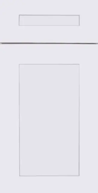 Alpine White Shaker (AS) Sample Door