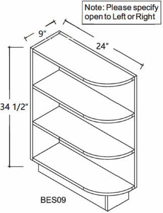 Glacier Base End Shelf 09'