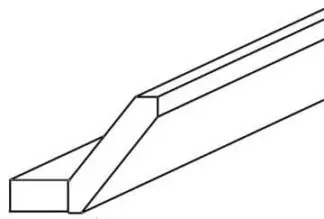 Soda Shaker - Soda Angle Crown Molding 3 1/4' X 96' (SO-ACM8-S)