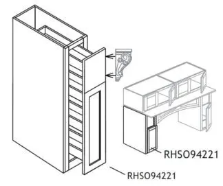 PERLA HEARTH HOOD PIER 09' X 42' X 21'