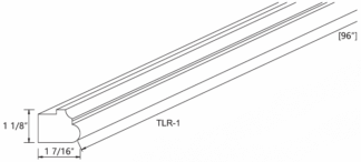 Light Rail Molding TLR-1