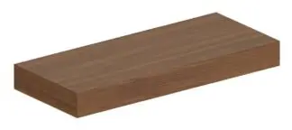 Galaxy Frost - Floating Shelf with LED - Walnut (60") (GF-LED-FLS60-WALNUT)