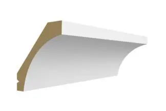 Galaxy Frost - 2-5/8" Large Cove Crown Molding (GF-CM-4)