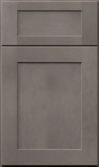 Fabuwood Galaxy Horizon GH Allure series transitional weathered greige stained wood shaker cabinet door