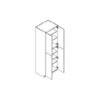 Eurocraft Cabinetry Tall Utility Pantry Cabinet (WP1584–WP3096)