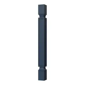 Aria Blue Turn Post PS3 3" X 3" X 34 1/2"