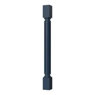 Aria Blue Turn Post 3" X 3" X 34 1/2"