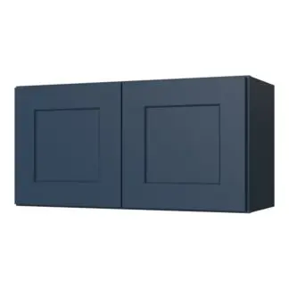 Aria Blue 30x24 Wall Cabinet