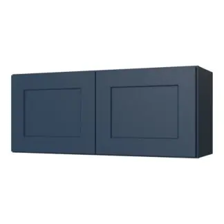 Aria Blue 36x24 Wall Cabinet