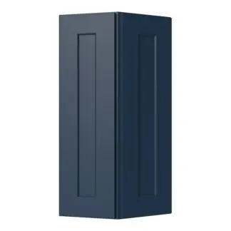 Aria Blue Wall End Cabinet 12" X 36"