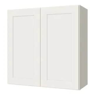 Cream White Shaker 36x30 Wall Cabinet