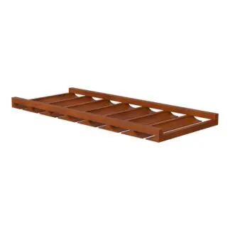 Charlton Glass Rack 36" X 12" X 3"