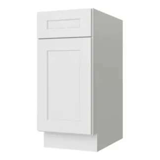 Dove White Shaker 21" Base Cabinet