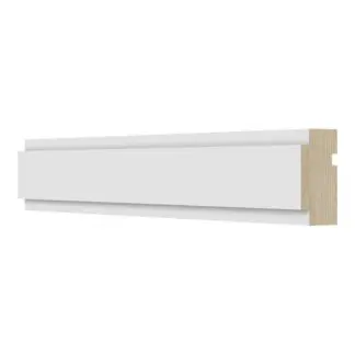 Soda Sq Chair Rail Molding 1 1/2" X 3/4" X 96"