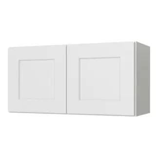 Dove White Shaker 30x24 Wall Cabinet