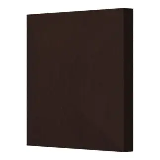 Ebony Shaker Pyramid Block 3" X 3" X 3/8"