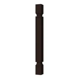 Ebony Shaker Turn Post PS3 3" X 3" X 34 1/2"