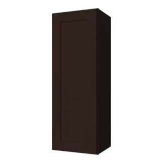 Ebony Shaker 24x12 Wall Cabinet