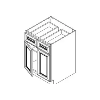 Jarlin Cabinetry Double Door Base Cabinet (B33–B42)