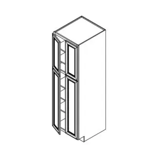 Jarlin Cabinetry Double Door Tall Utility Pantry Cabinet (WP2484–WP3096)
