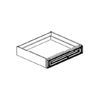 Jarlin Cabinetry Single Vanity Knee / Desk Drawer Cabinet (FD24 / FD30)