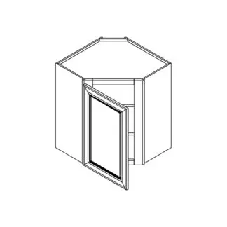 Jarlin Cabinetry Wall Diagonal Corner Cabinet (WDC2430 / WDC2436 / WDC273615)
