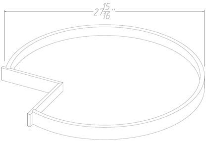 Lazy Susan Trays For 33' & 36"