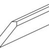 Sterling Angle Crown Molding 3 1/4' X 96' W/O Mounting Strip