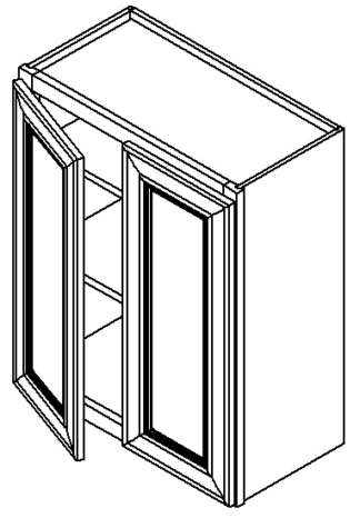 SODA WALL CABINET 24' X 36'