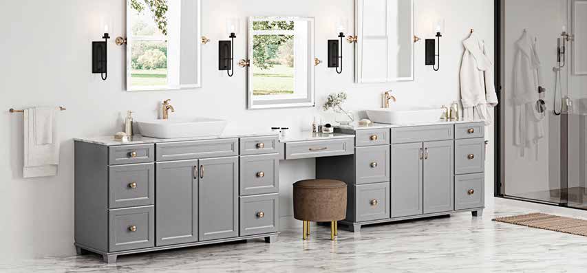 Difference between Kitchen & Bathroom Vanity Cabinets