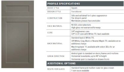 3DL Transitional Shaker Series