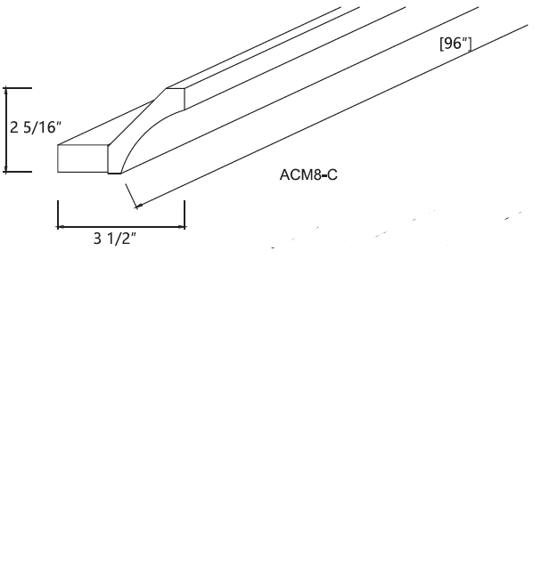 Glacier Cove Crown Molding