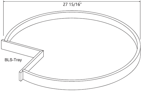 Lazy Susan Trays