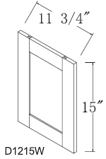 Glacier Wall Decorative Door 12' x 15'