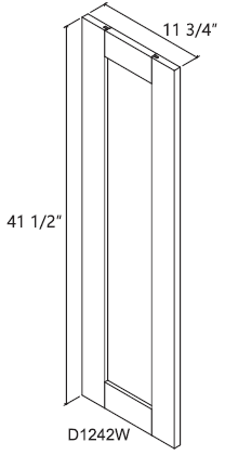 Nova Wall Decorative Door 12' x 42'