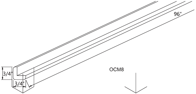 Nova Outside Corner Molding