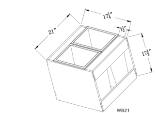 Waste Basket 21'