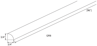 Quarter Round Molding