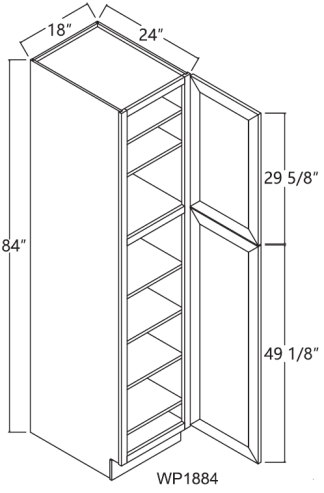 Glacier Pantry 18' x 84'