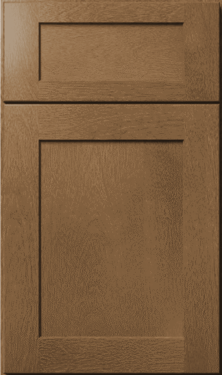 Fabuwood Allure Galaxy Truffle GTR rich medium brown wood stain shaker cabinet door sample