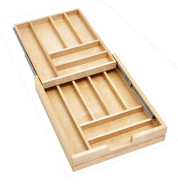 Luna Kona - 2-Tier Cutlery Drawer 21" (LK-DCD-21 BLUM)