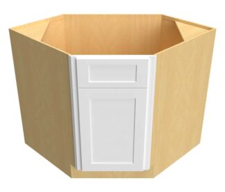 Luna Kona - Diagonal Sink Base Full Height Door 36" (LK-DSB36FD)