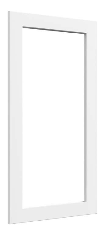 Luna Kona - 15x42 Door Prepped for Glass (LK-DFG1542)