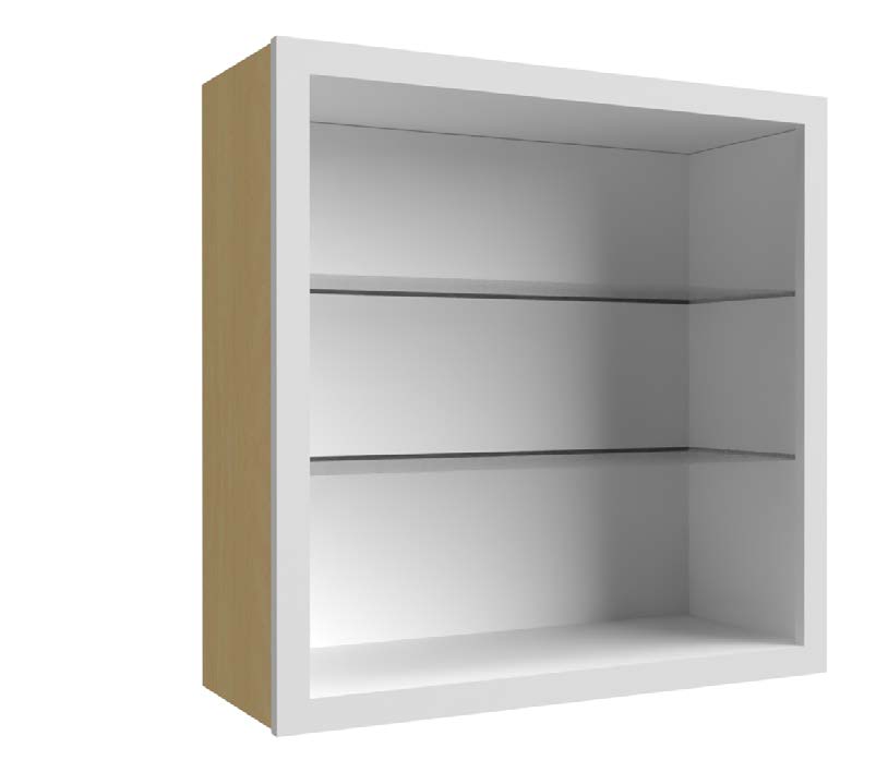 Luna Kona - 18x42 Wall Cabinet (No Door) (LK-NDW1842)
