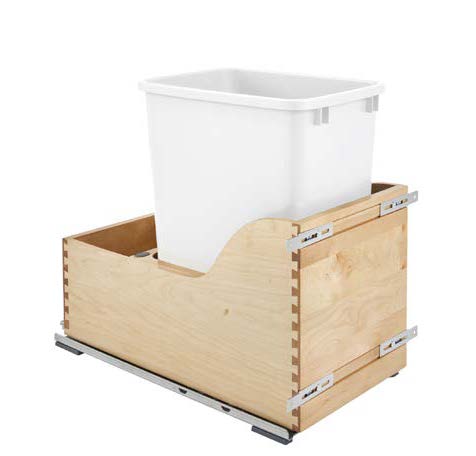 Luna Kona - Trash Can (Blum Slides) for 15" Cabinet (LK-TC15-BLUM)