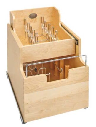 Luna Kona - Two-Tier Cookware Organizer 18" (LK-CWO-B18-BLUM)