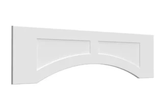 Luna Kona - Arched Recessed Panel Valance 48" (LK-VARP48)