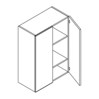 Eurocraft Cabinetry Double Door Wall Cabinet (W2430–W3642)
